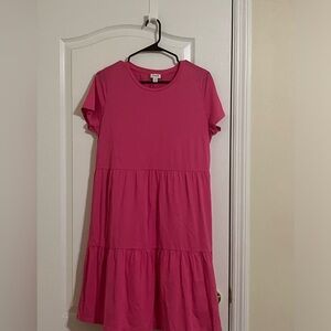 Hot pink dress - Size: Small